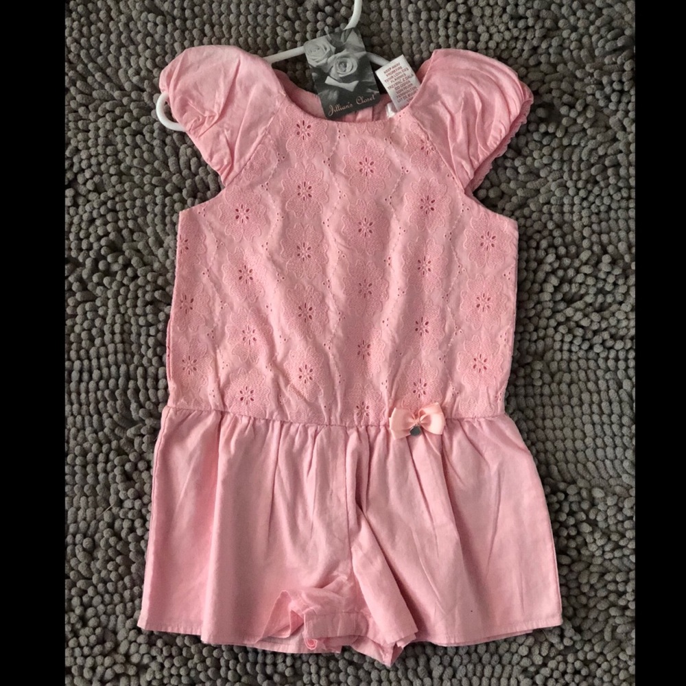 Toddler girls romper